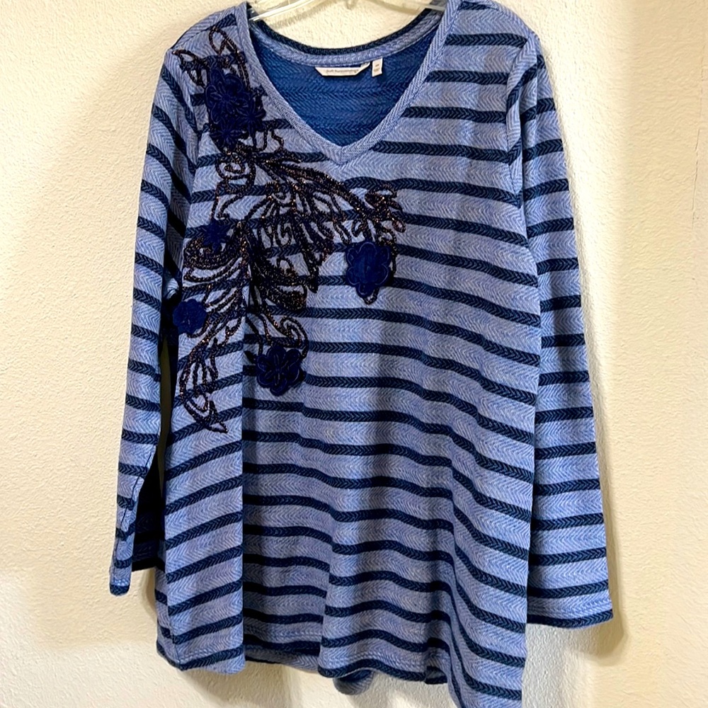 Soft Surroundings womens plus size top